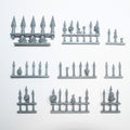Chaos Space Marines Land Raider Accessories A - Space Marines - Authentic Sprue