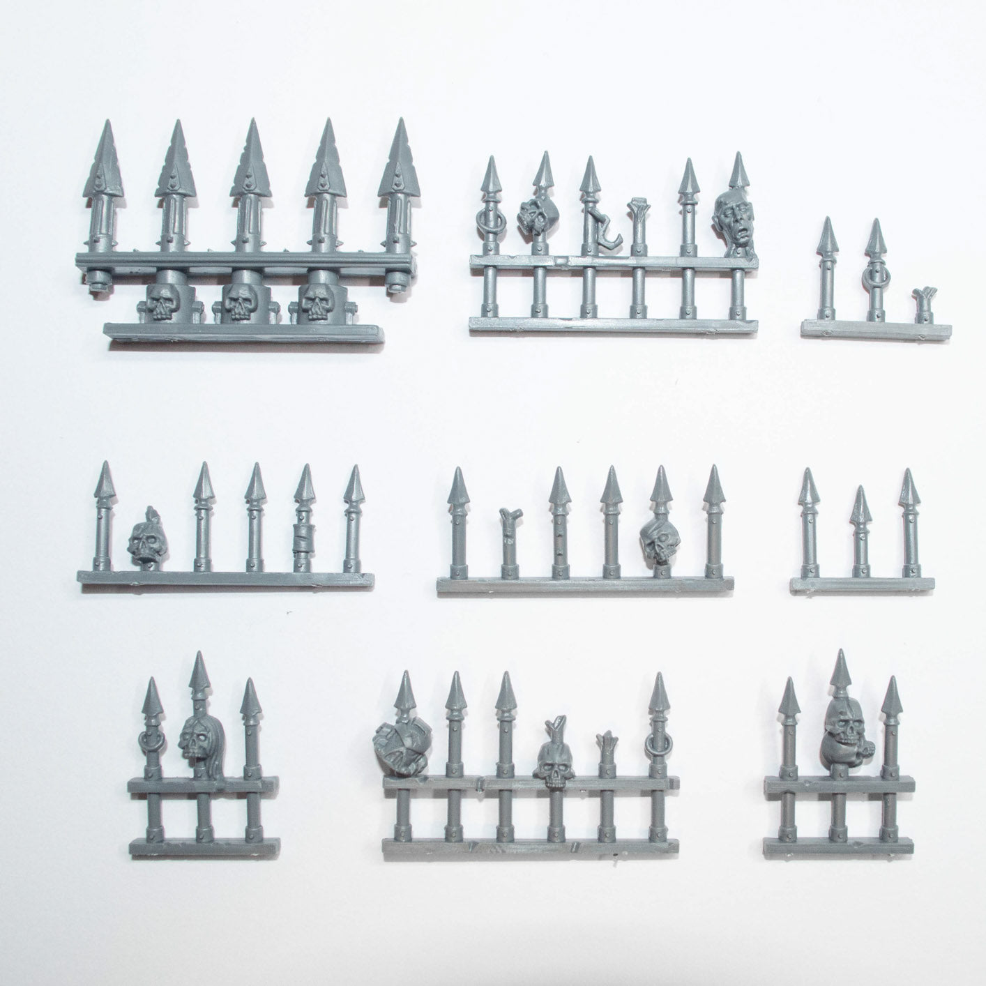 Chaos Space Marines Land Raider Accessories A - Space Marines - Authentic Sprue