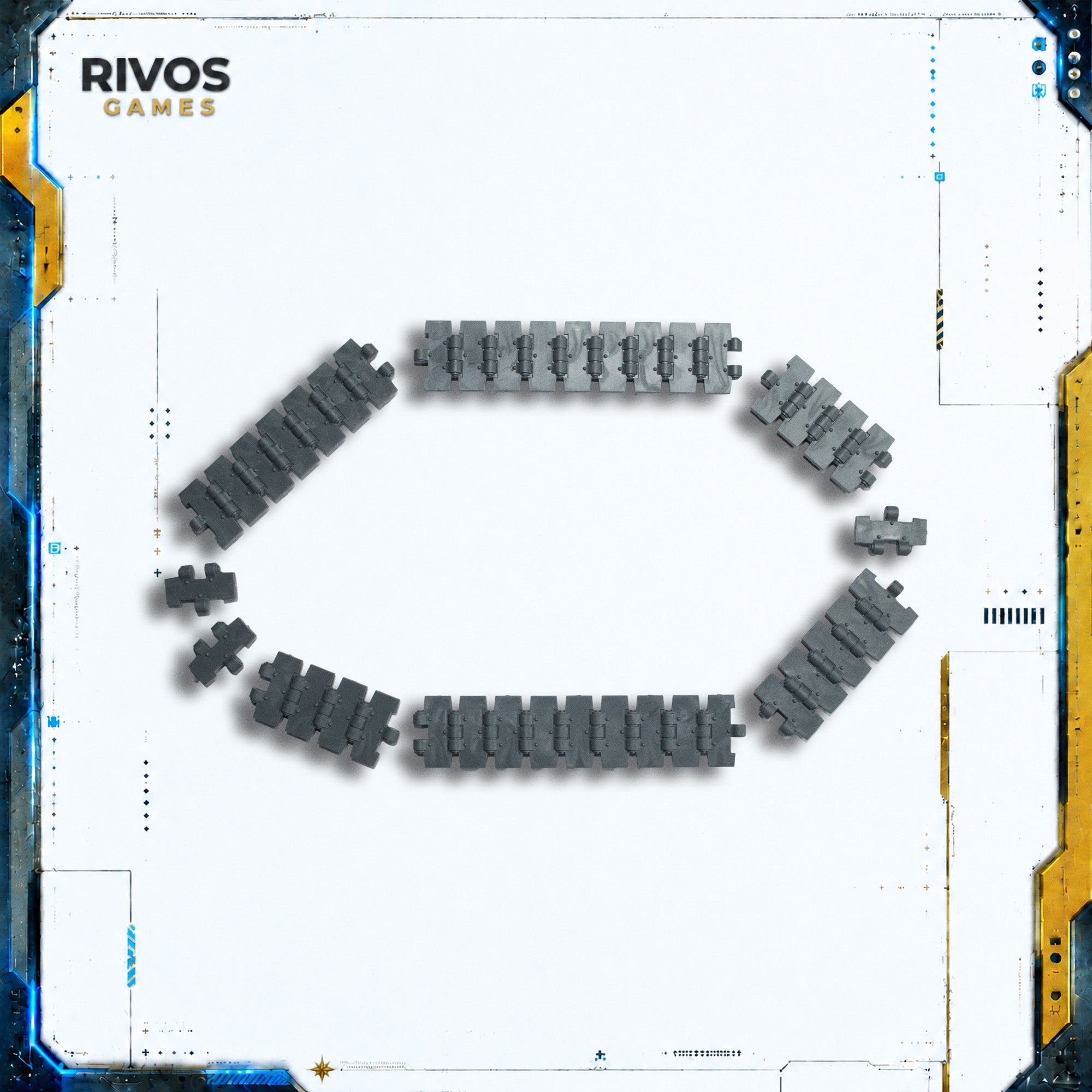 Horus Heresy Space Marines Land Raider Proteus Track - Bits (Bitz)
