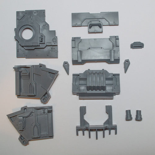 Horus Heresy Space Marines Land Raider Proteus Front Hull - Warhammer - Authentic Sprue