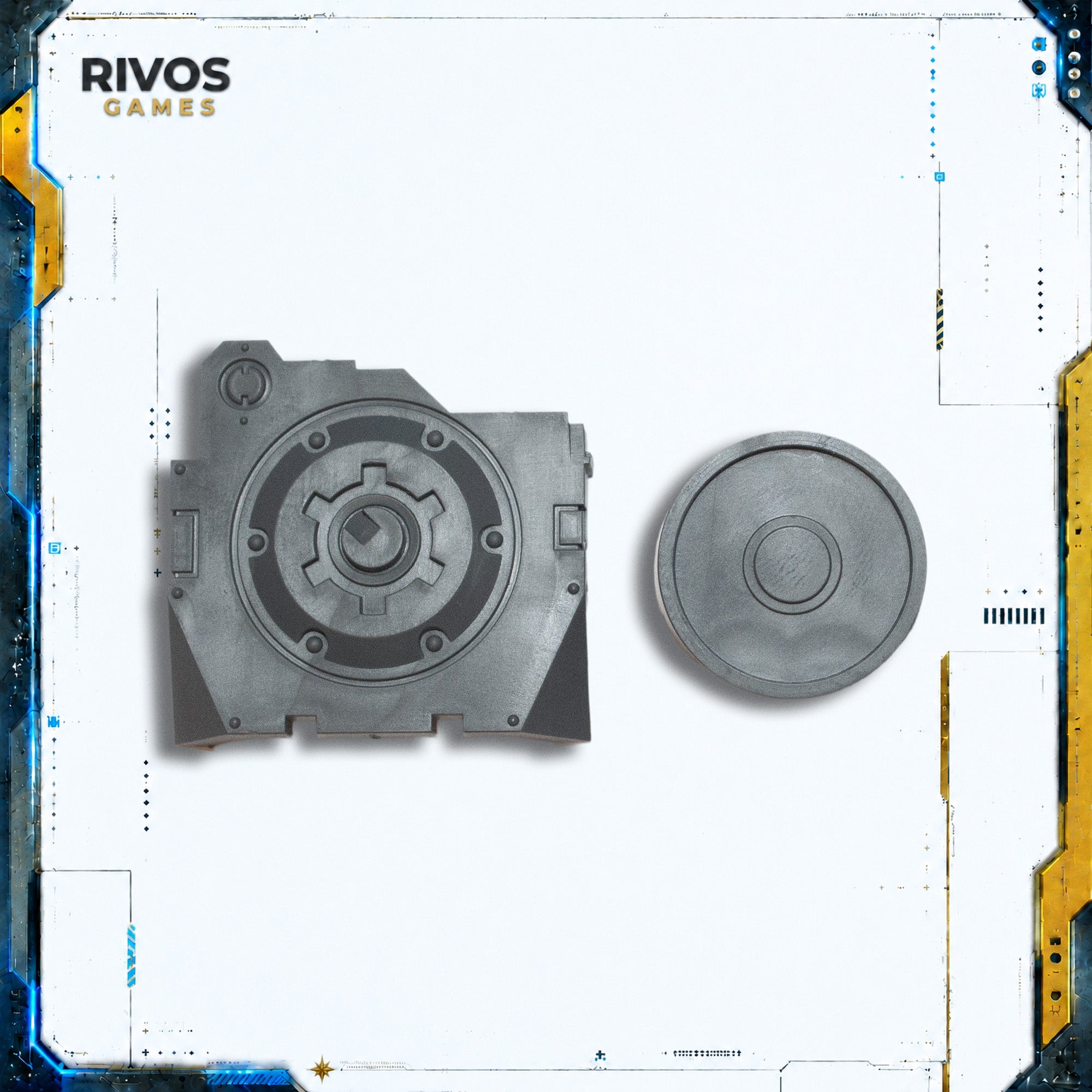Horus Heresy Space Marines Land Raider Proteus Hull Gun Mount - Bits (Bitz)