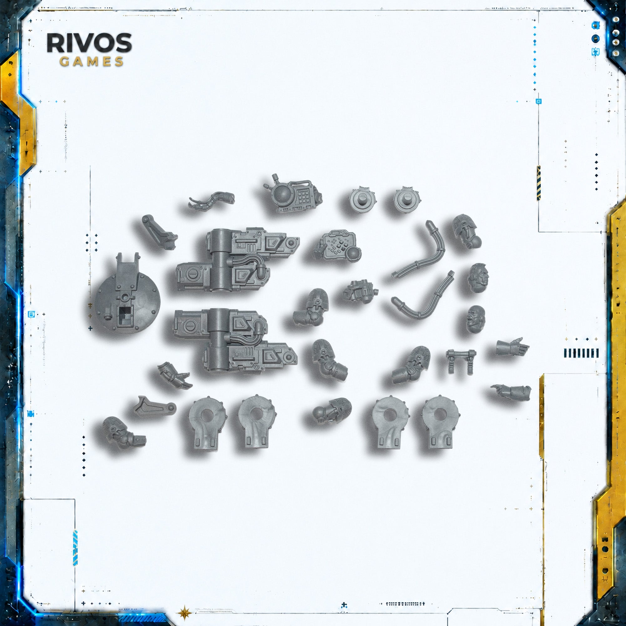 Horus Heresy Space Marines Land Raider Proteus Accessories - Bits (Bitz)