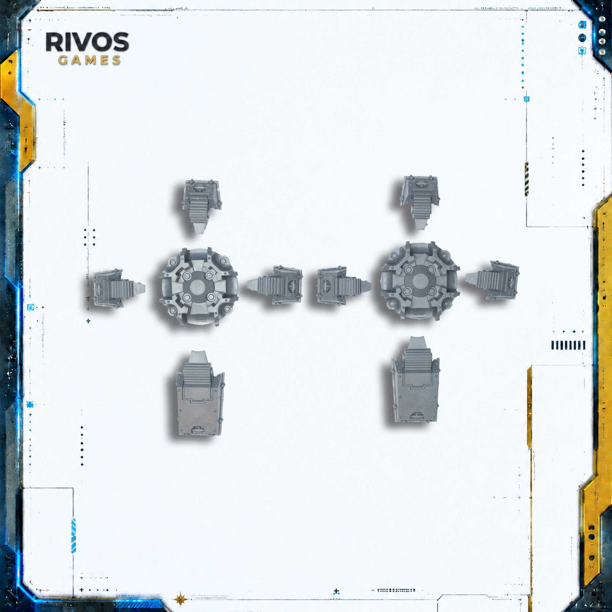 Horus Heresy Knight Houses Cerastus Knight Lancer Feet x 2 - Bits (Bitz)
