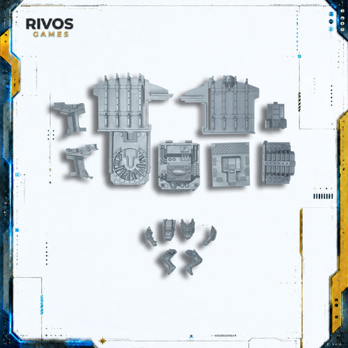 Horus Heresy Knight Houses Cerastus Knight Lancer Pilot and Cockpit Bits Bitz