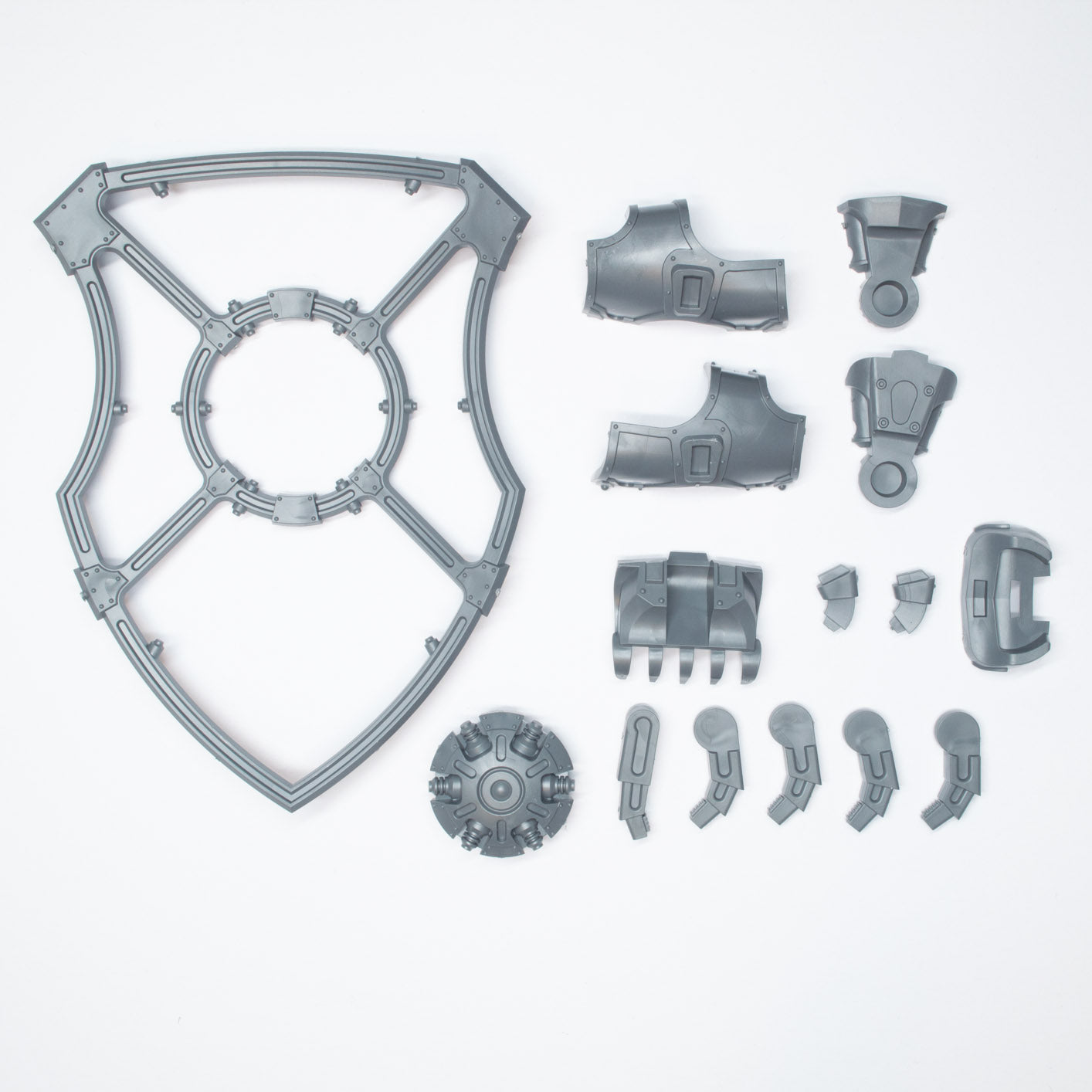 Horus Heresy Knight Houses Cerastus Knight Lancer Ion Gaunlet Shield - Warhammer - Authentic Sprue