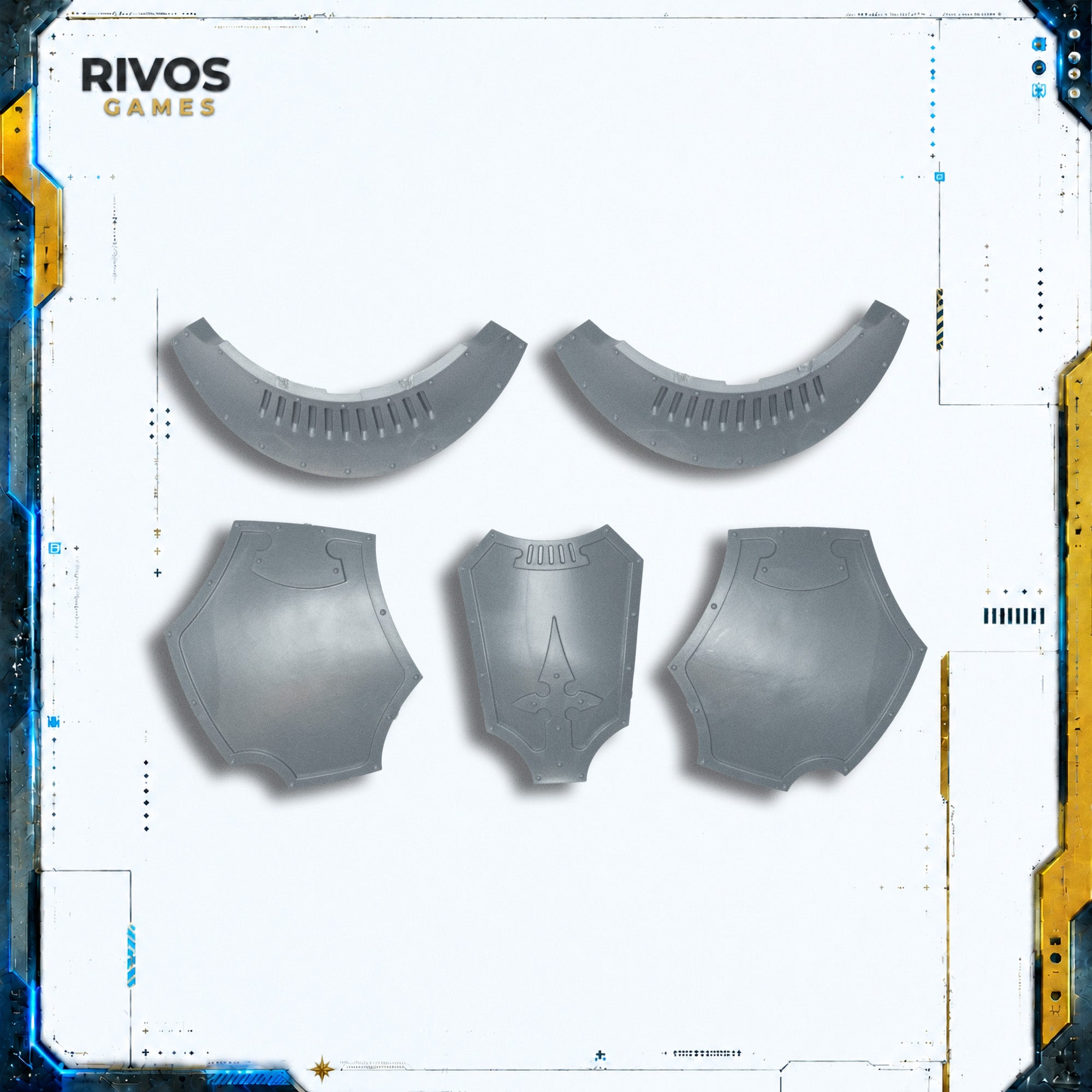 Horus Heresy Knight Houses Cerastus Knight Lancer Armour Panels - Bits (Bitz)
