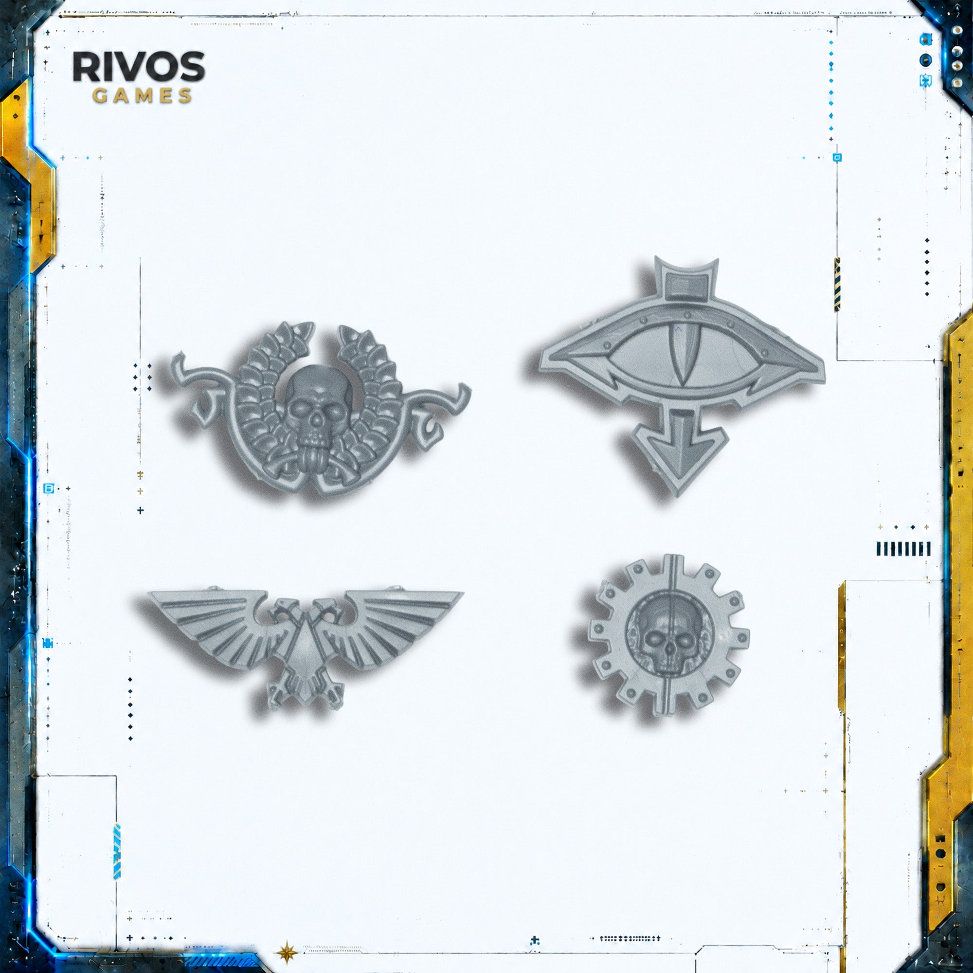 Horus Heresy Knight Houses Cerastus Knight Lancer Icons - Bits (Bitz)