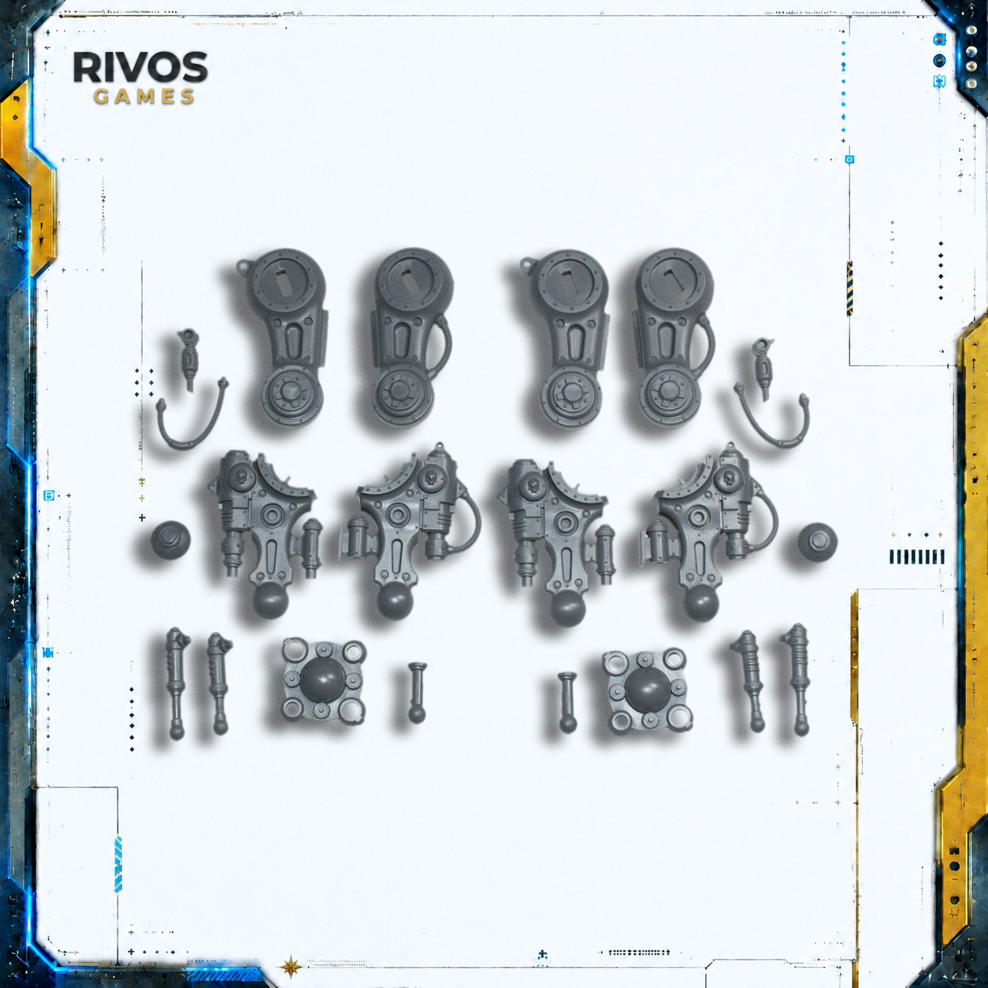 Warhammer 40K Imperial Knights Knight Dominus Legs - Bits (Bitz)