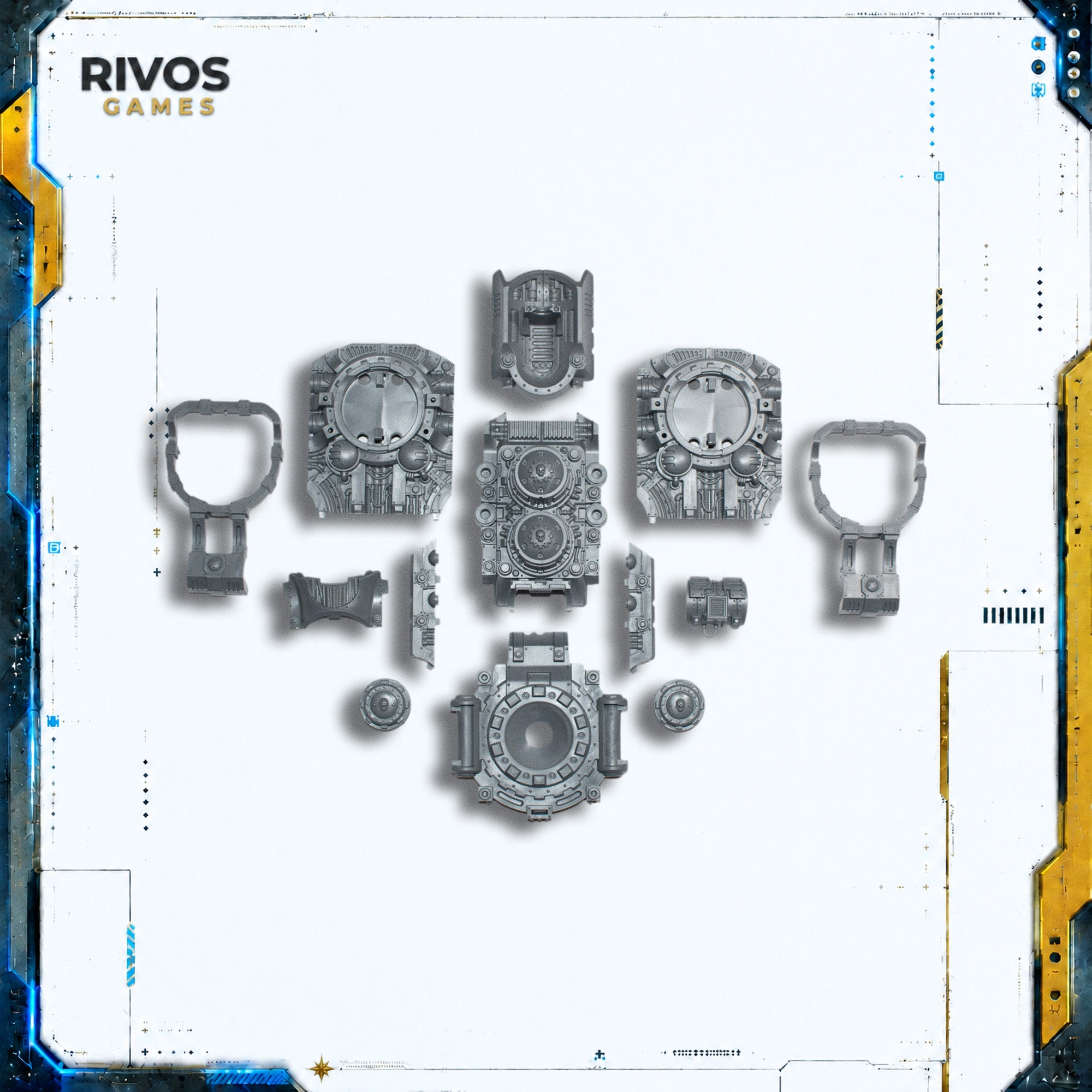 Warhammer 40K Imperial Knights Knight Dominus Upper Torso - Bits (Bitz)