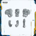 Warhammer 40K Imperial Knights Knight Dominus Head A - Bits (Bitz)