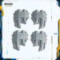 Warhammer 40K Imperial Knights Knight Dominus Exhausts - Bits (Bitz)