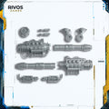 Warhammer 40K Imperial Knights Knight Dominus Volcano Lance - Bits (Bitz)