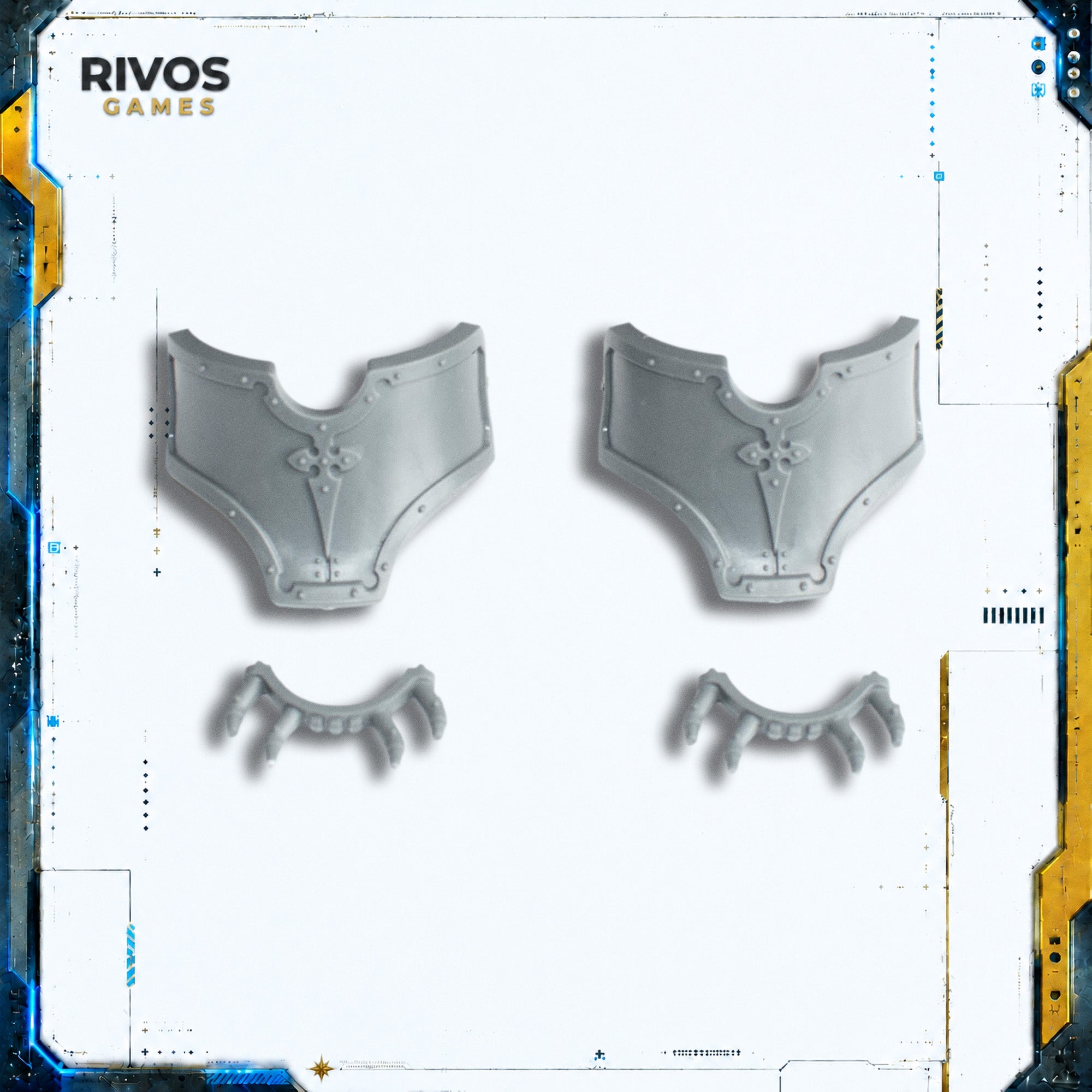 Warhammer 40K Imperial Knights Knight Dominus Shields - Bits (Bitz)