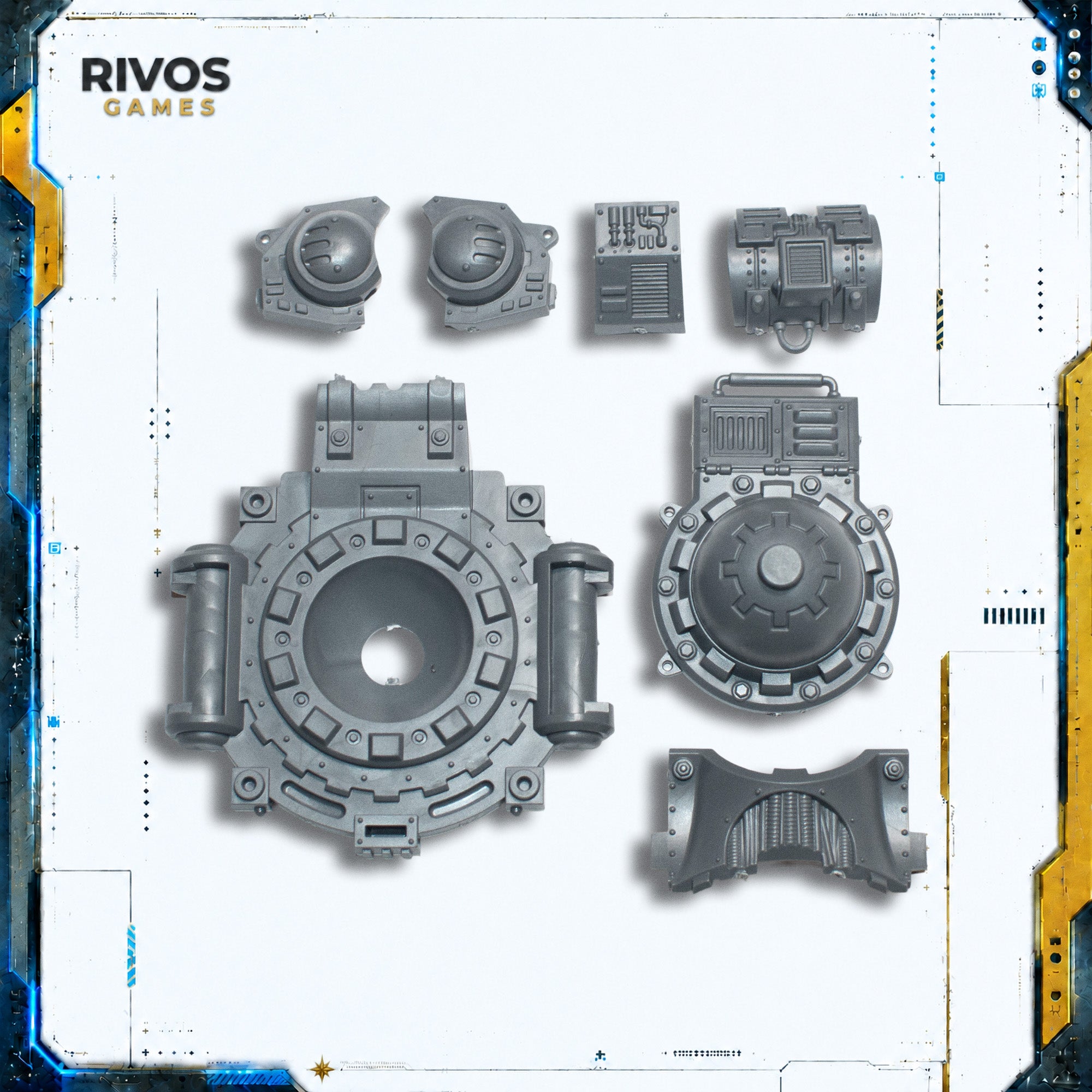 Warhammer 40K Imperial Knights Knight Dominus Torso Parts - Bits (Bitz)