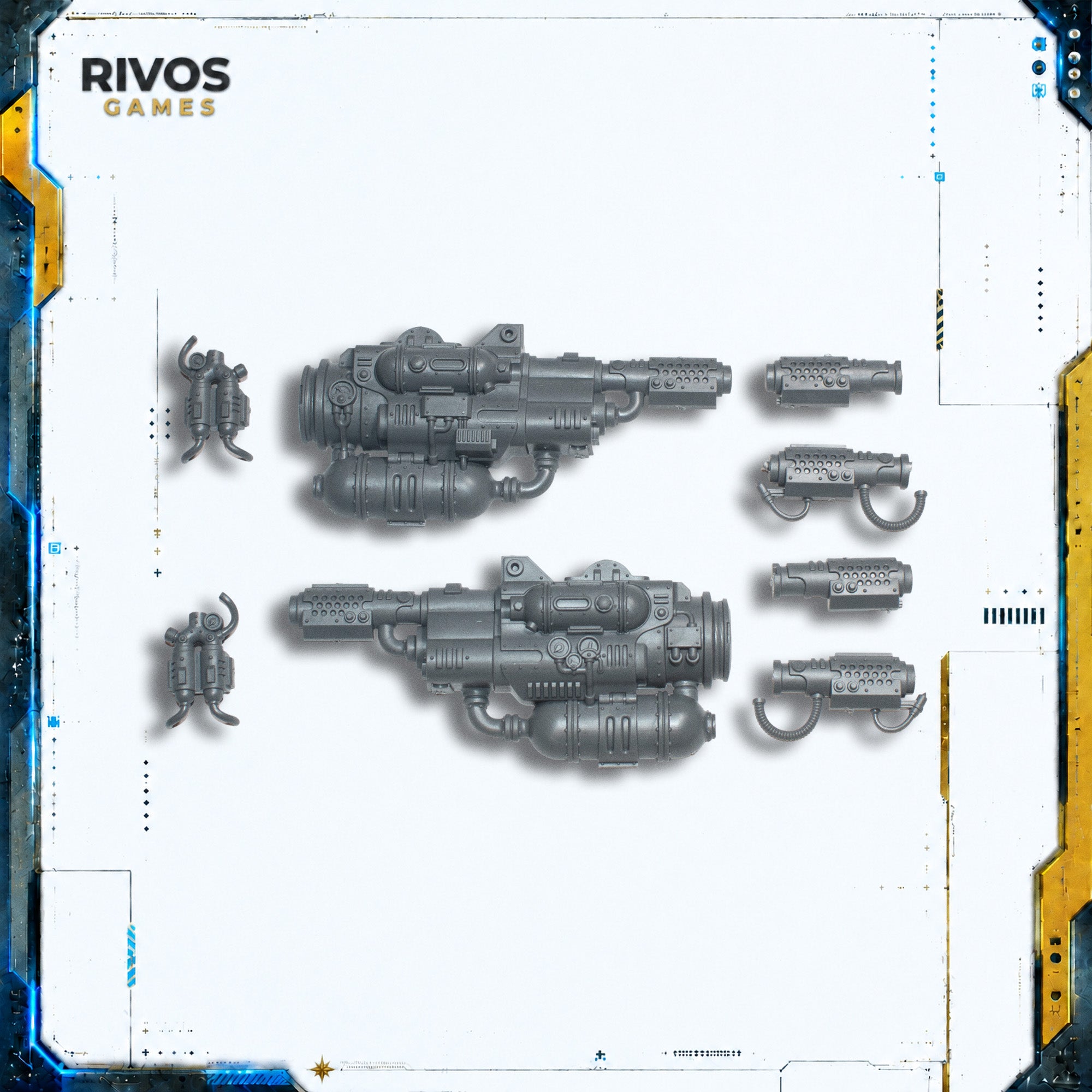 Warhammer 40K Imperial Knights Knight Dominus Conflagration Cannon - Bits (Bitz)