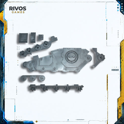 Horus Heresy Space Marines Sicaran Battle Tank Left Hull Bits Bitz