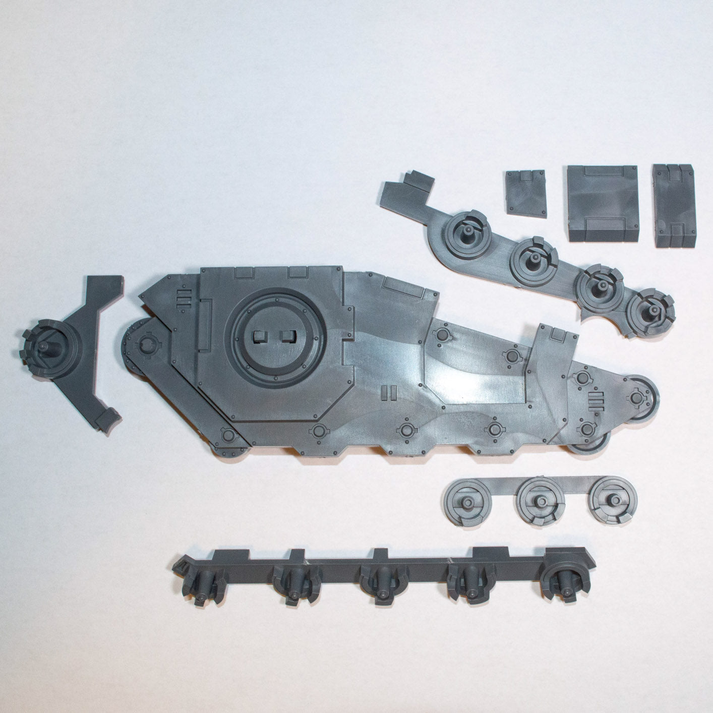 Horus Heresy Space Marines Sicaran Battle Tank Right Hull - Warhammer - Authentic Sprue