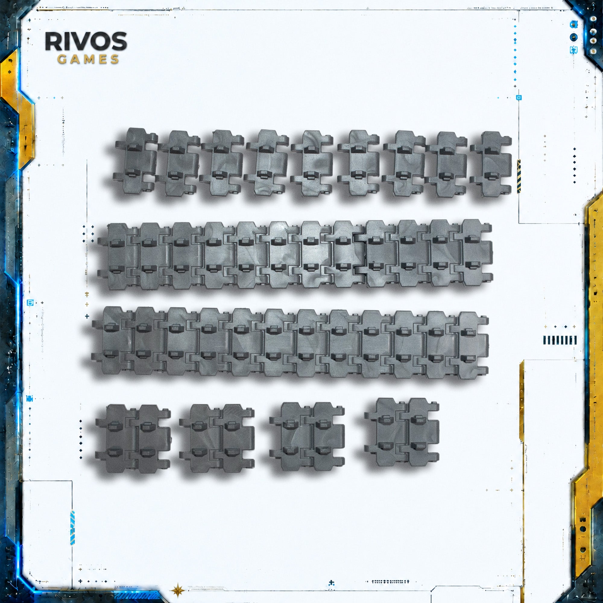 Horus Heresy Space Marines Sicaran Battle Tank Track - Bits (Bitz)