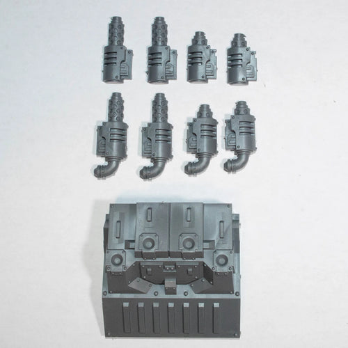 Horus Heresy Space Marines Sicaran Battle Tank Exhaust Assembly Bits Bitz