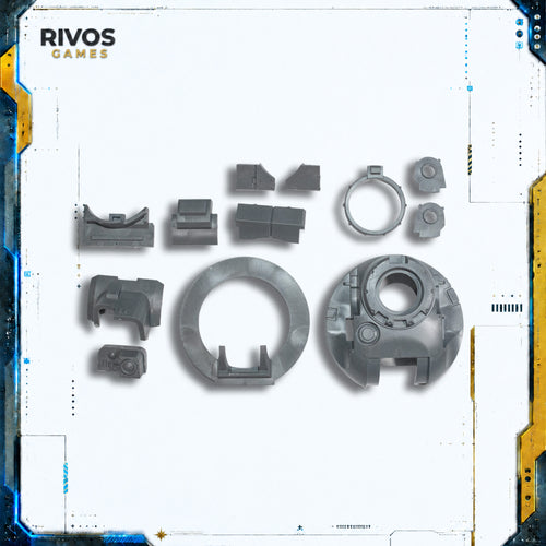 Horus Heresy Space Marines Sicaran Battle Tank Turret Bits Bitz