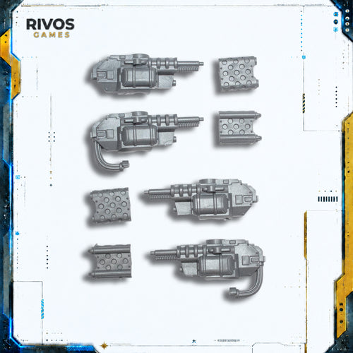 Horus Heresy Space Marines Sicaran Battle Tank Heavy Flamer x 2 Bits Bitz