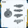Horus Heresy Space Marines Sicaran Battle Tank Combi Weapon A - Bits (Bitz)