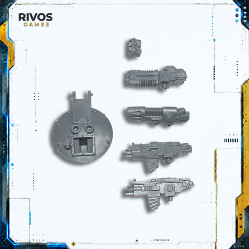 Horus Heresy Space Marines Sicaran Battle Tank Combi Weapon B Bits Bitz