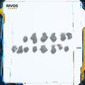 Warhammer 40K Emperors Children Tormentors Heads x 10 - Bits (Bitz)