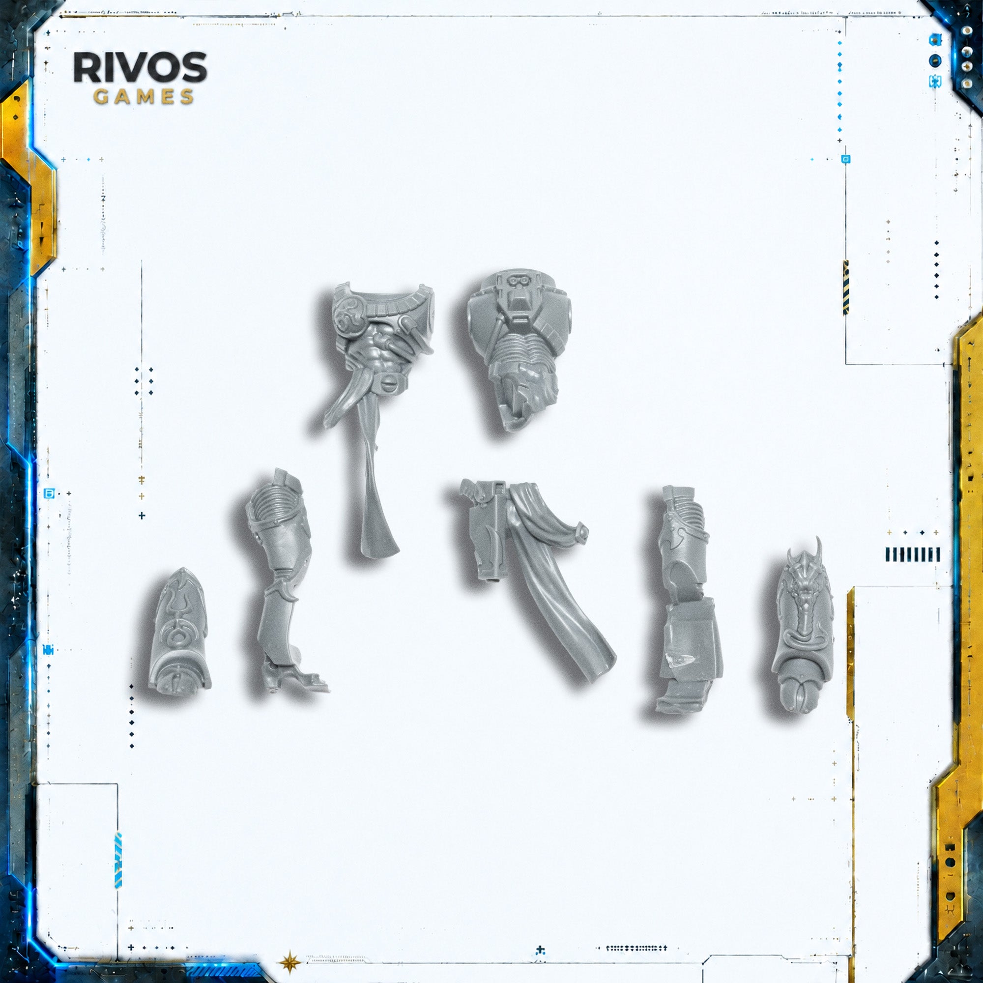 Warhammer 40K Emperors Children Flawless Blades Legs and Torso A - Bits (Bitz)
