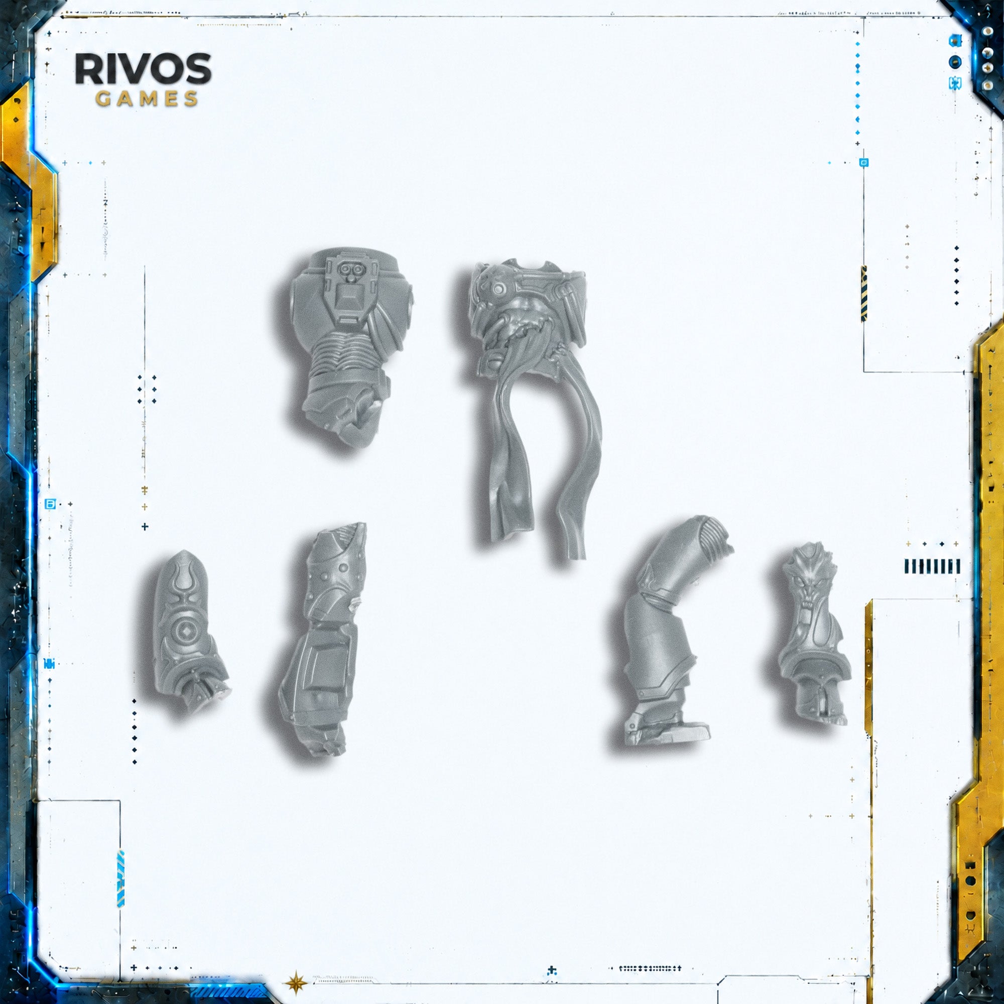 Warhammer 40K Emperors Children Flawless Blades Legs and Torso B - Bits (Bitz)
