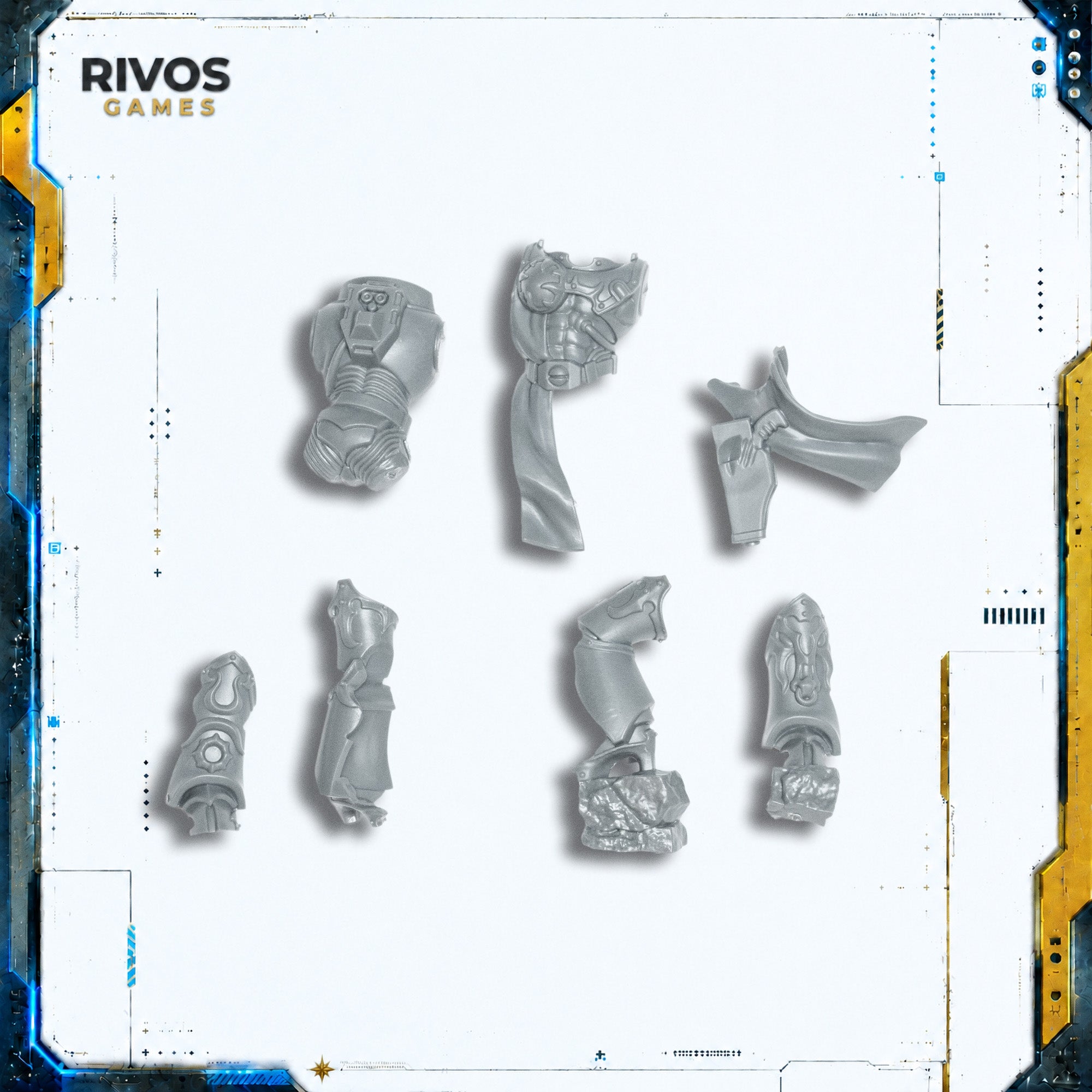 Warhammer 40K Emperors Children Flawless Blades Legs and Torso C - Bits (Bitz)
