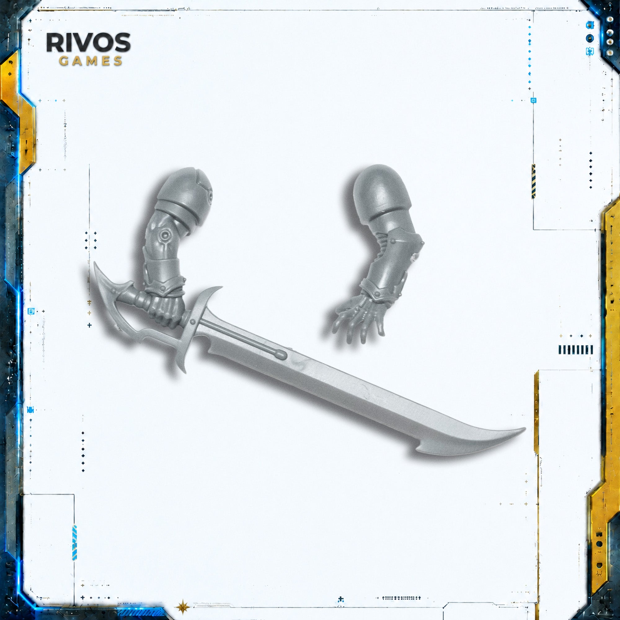 Warhammer 40K Emperors Children Flawless Blades Blissblade Long Sword A - Bits (Bitz)
