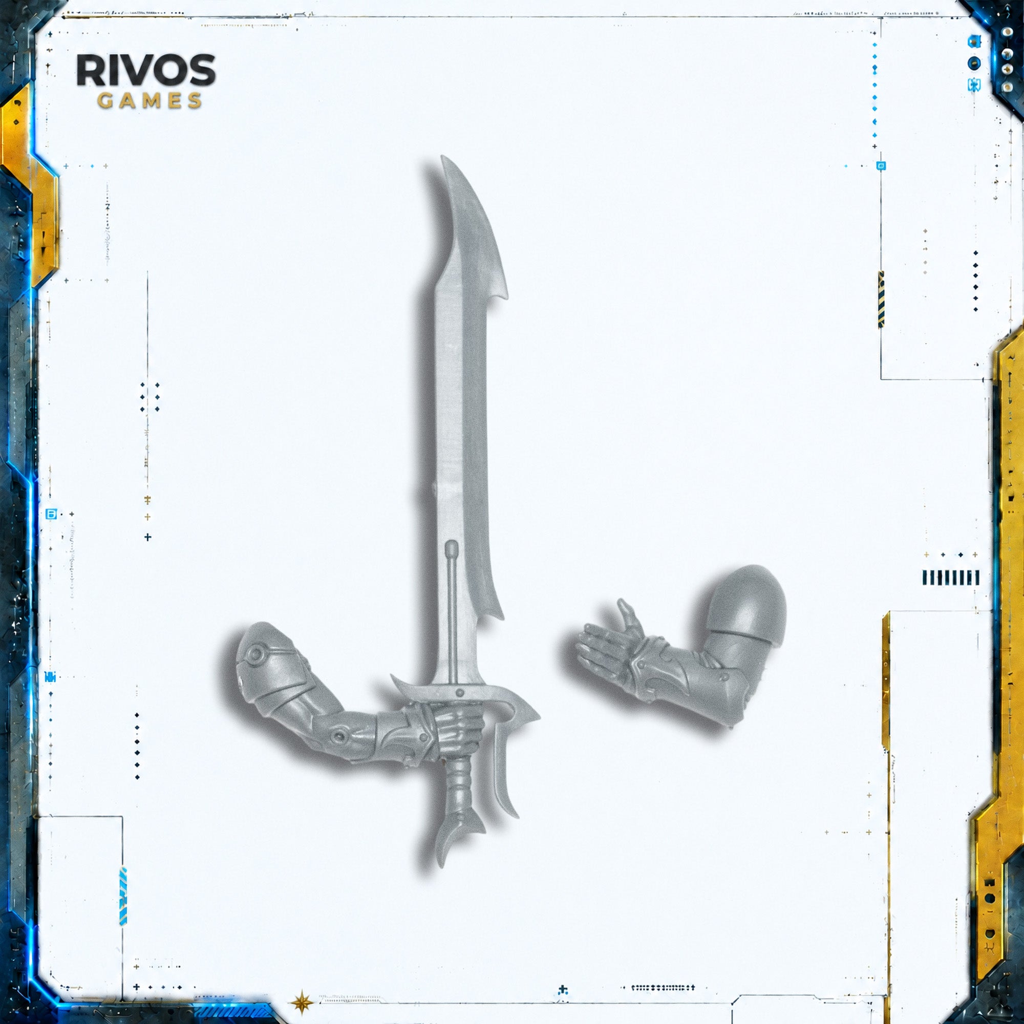 Warhammer 40K Emperors Children Flawless Blades Blissblade Long Sword B - Bits (Bitz)