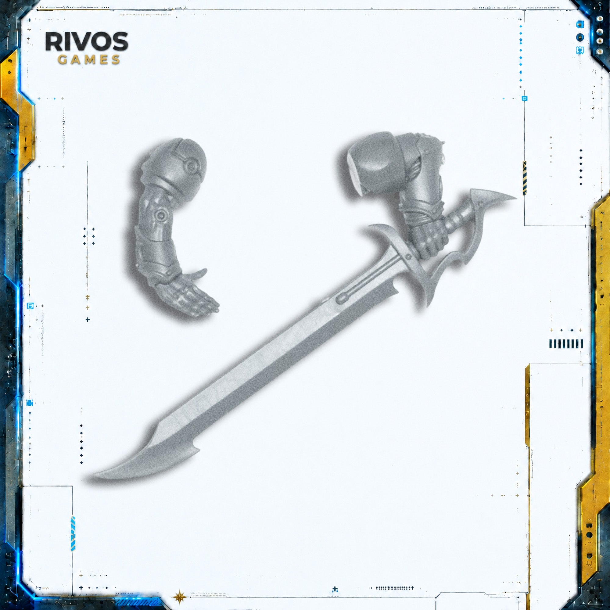 Warhammer 40K Emperors Children Flawless Blades Blissblade Long Sword C - Bits (Bitz)