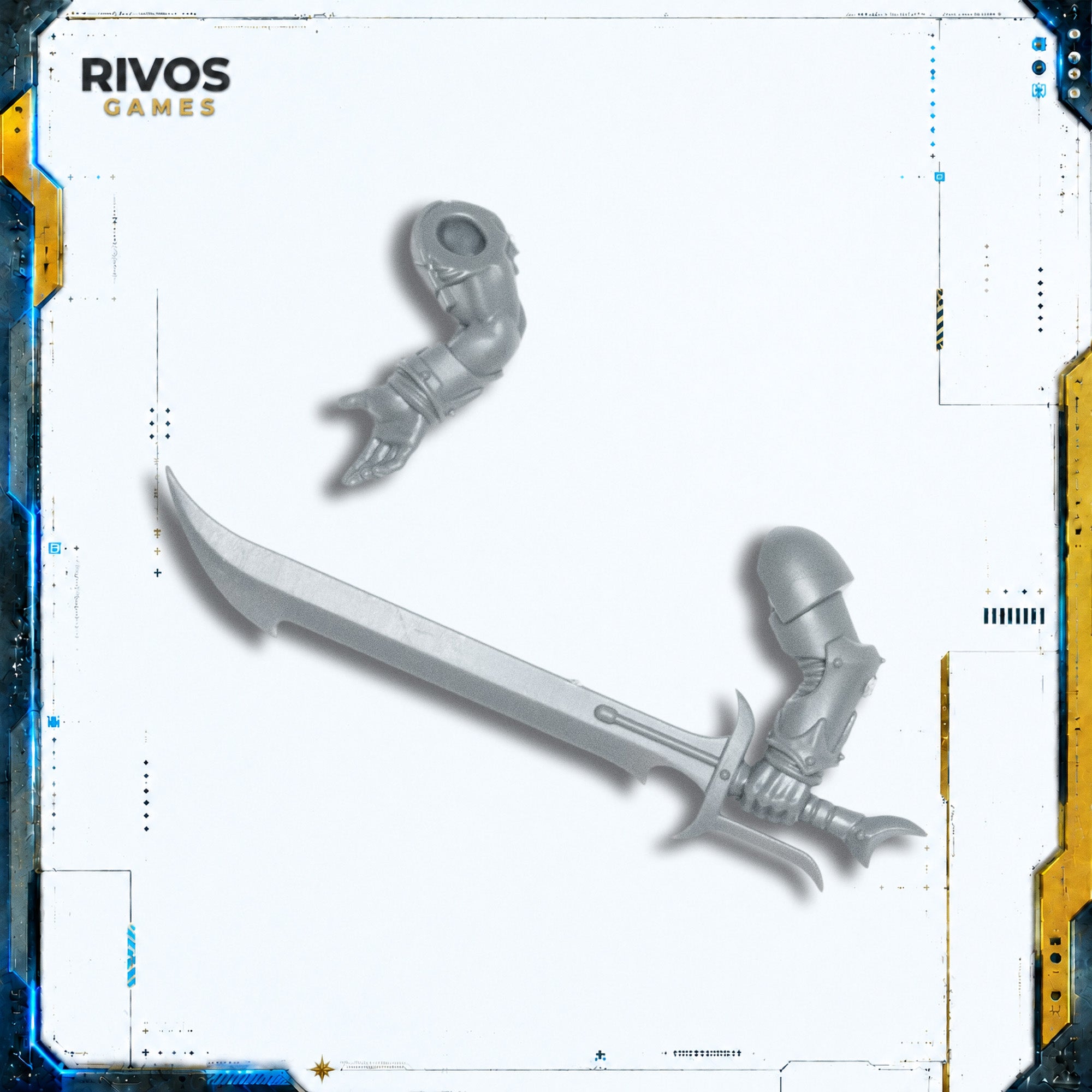 Warhammer 40K Emperors Children Flawless Blades Blissblade Long Sword D - Bits (Bitz)