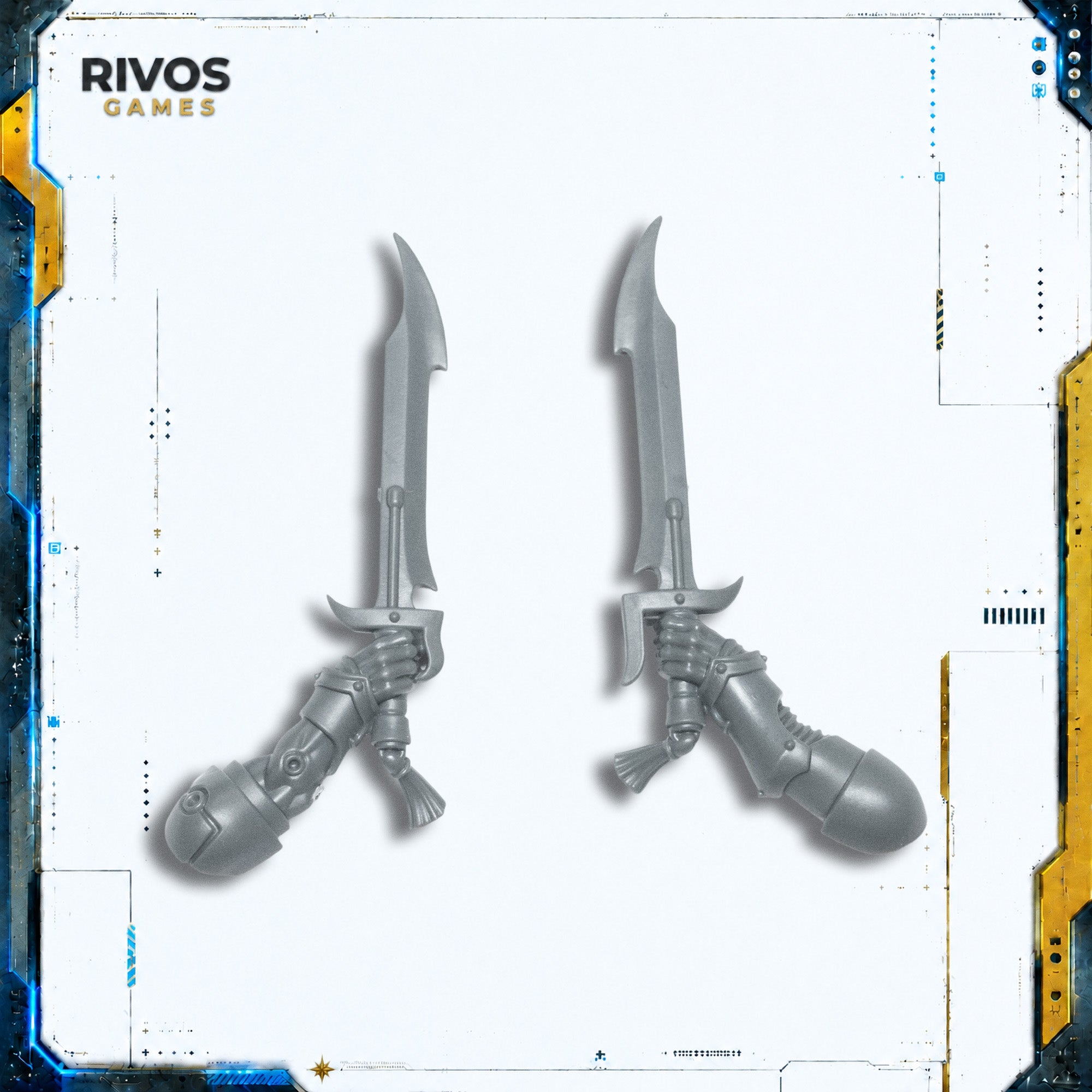 Warhammer 40K Emperors Children Flawless Blades Duelling Blades A - Bits (Bitz)