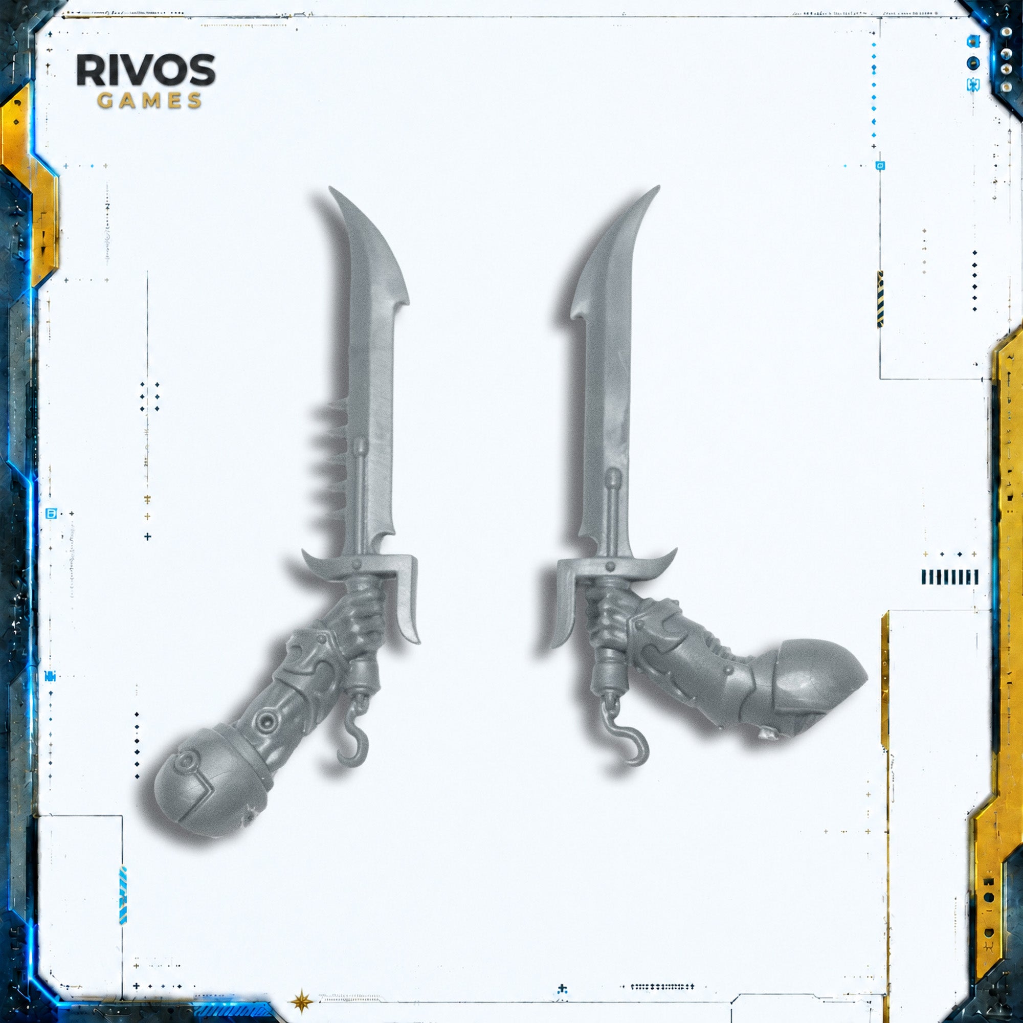 Warhammer 40K Emperors Children Flawless Blades Duelling Blades C - Bits (Bitz)