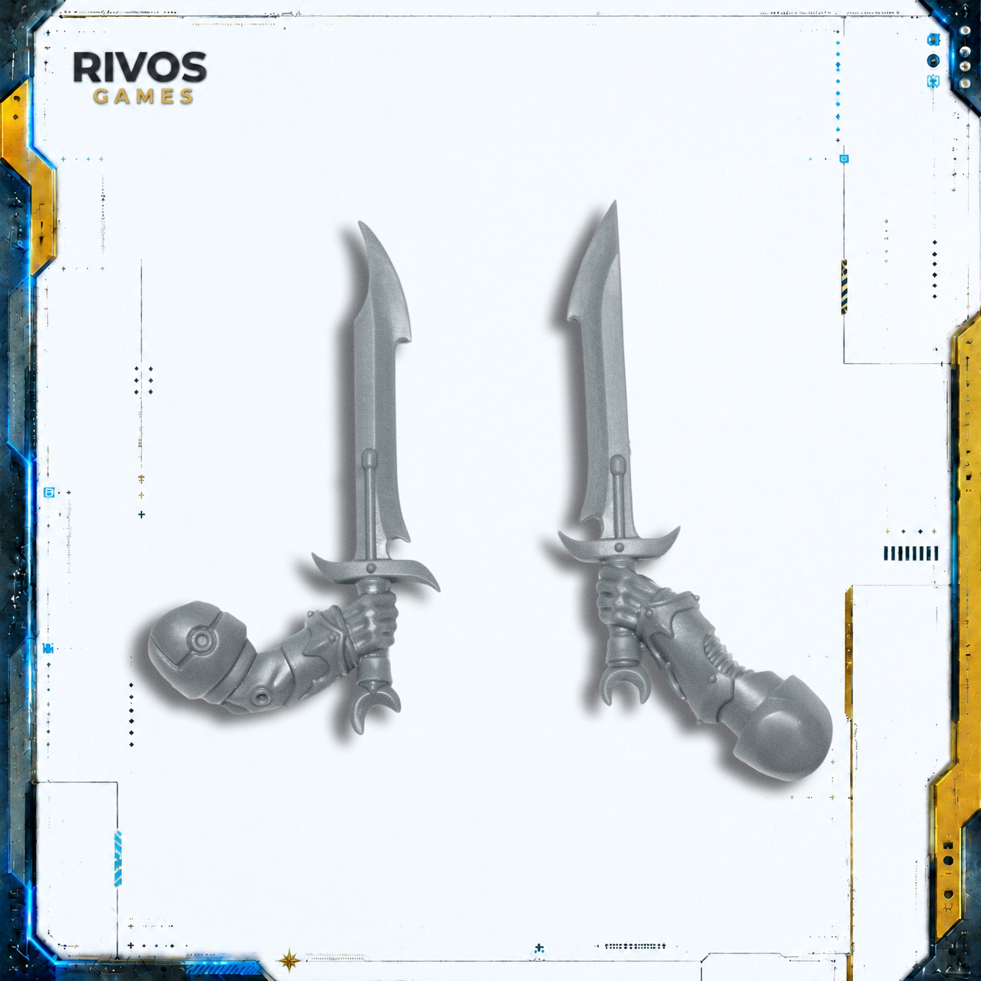 Warhammer 40K Emperors Children Flawless Blades Duelling Blades D - Bits (Bitz)