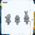 Warhammer 40K Emperors Children Flawless Blades Heads x 3 B - Bits (Bitz)