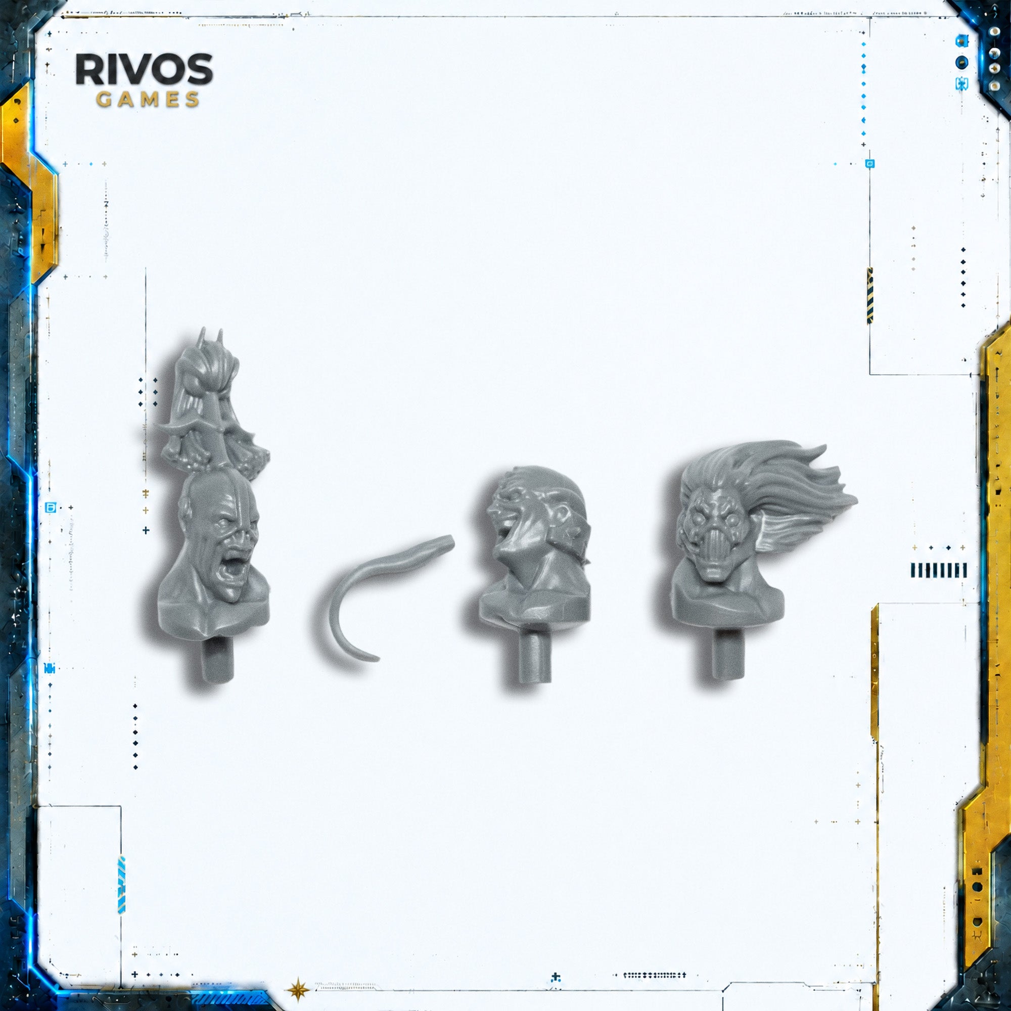 Warhammer 40K Emperors Children Flawless Blades Heads x 3 C - Bits (Bitz)