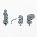Emperors Children Flawless Blades Heads x 3 C - Warhammer - Kitbash Bit
