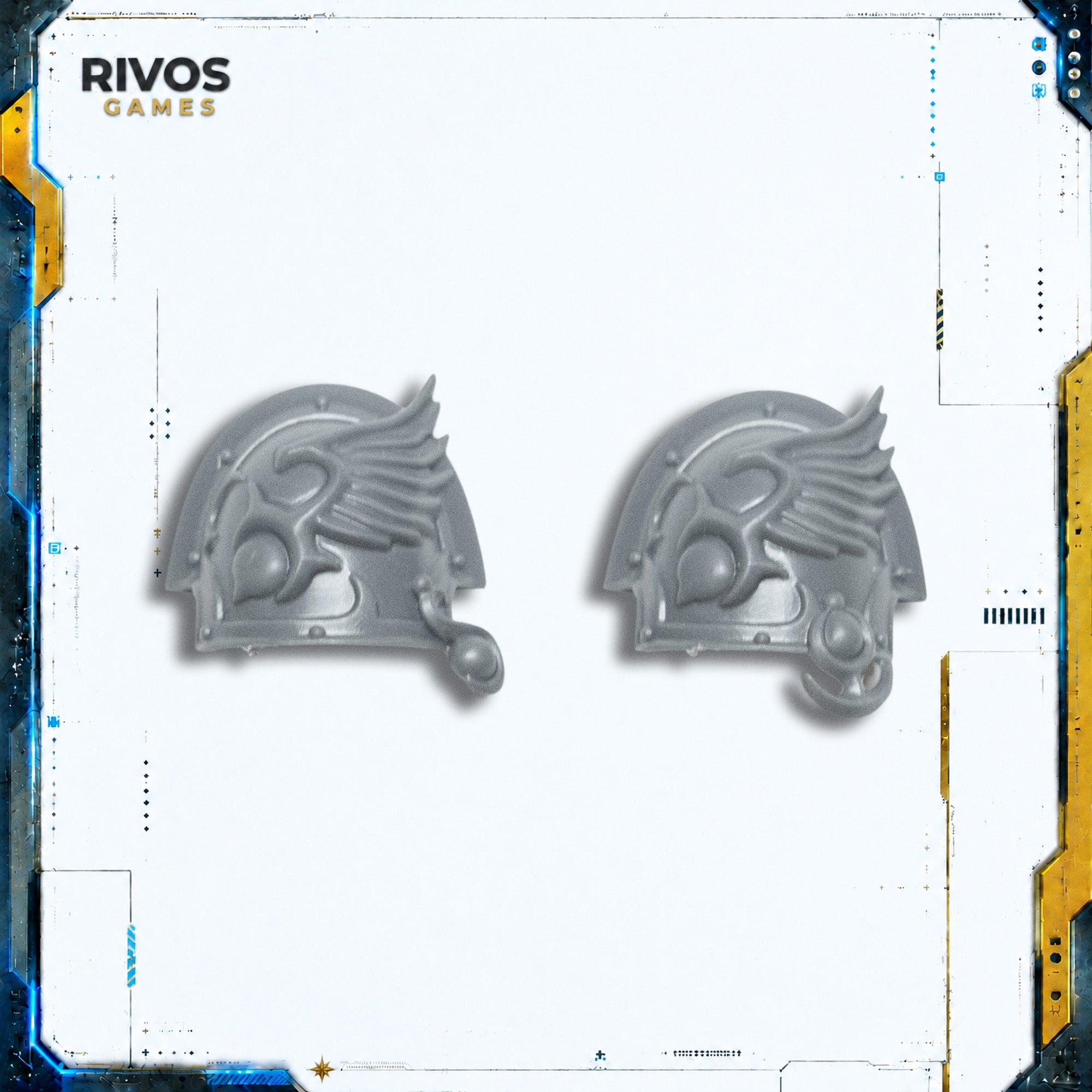 Warhammer 40K Emperors Children Lord Exultant Shoulder Pads - Bits (Bitz)