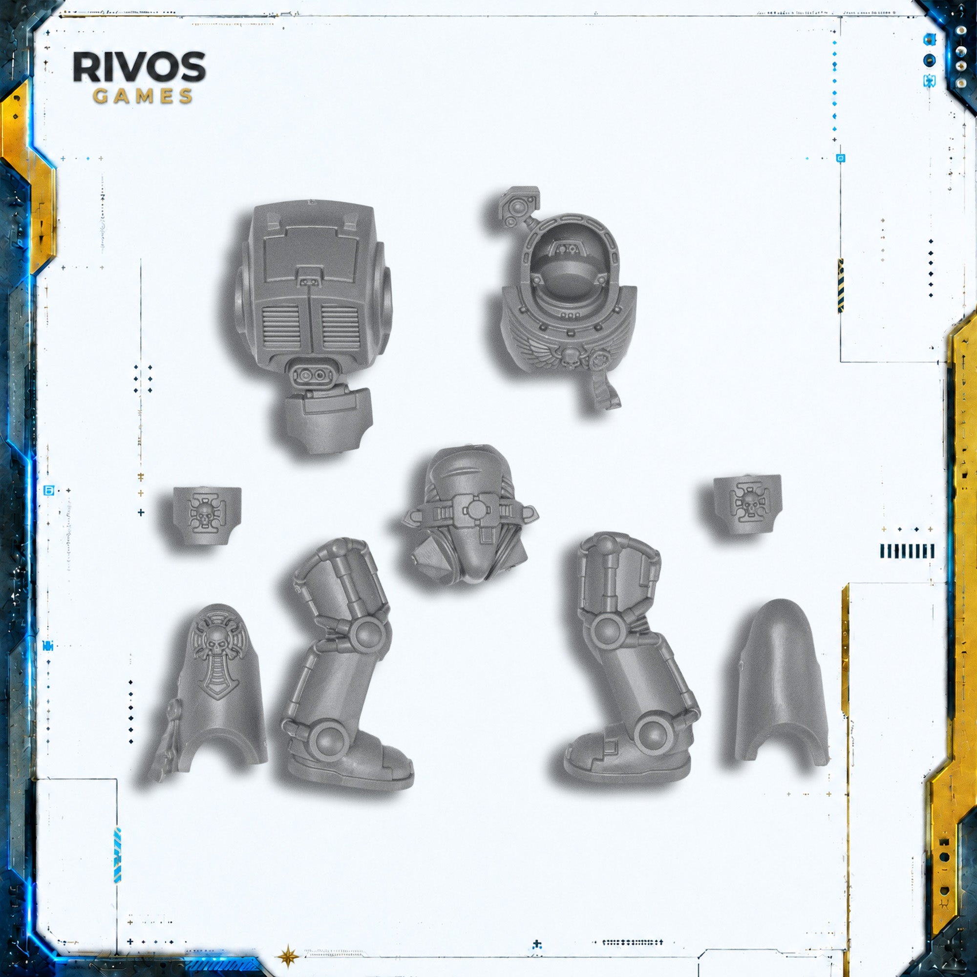 Warhammer 40K Space Marines Terminator Squad Body A - Bits (Bitz)