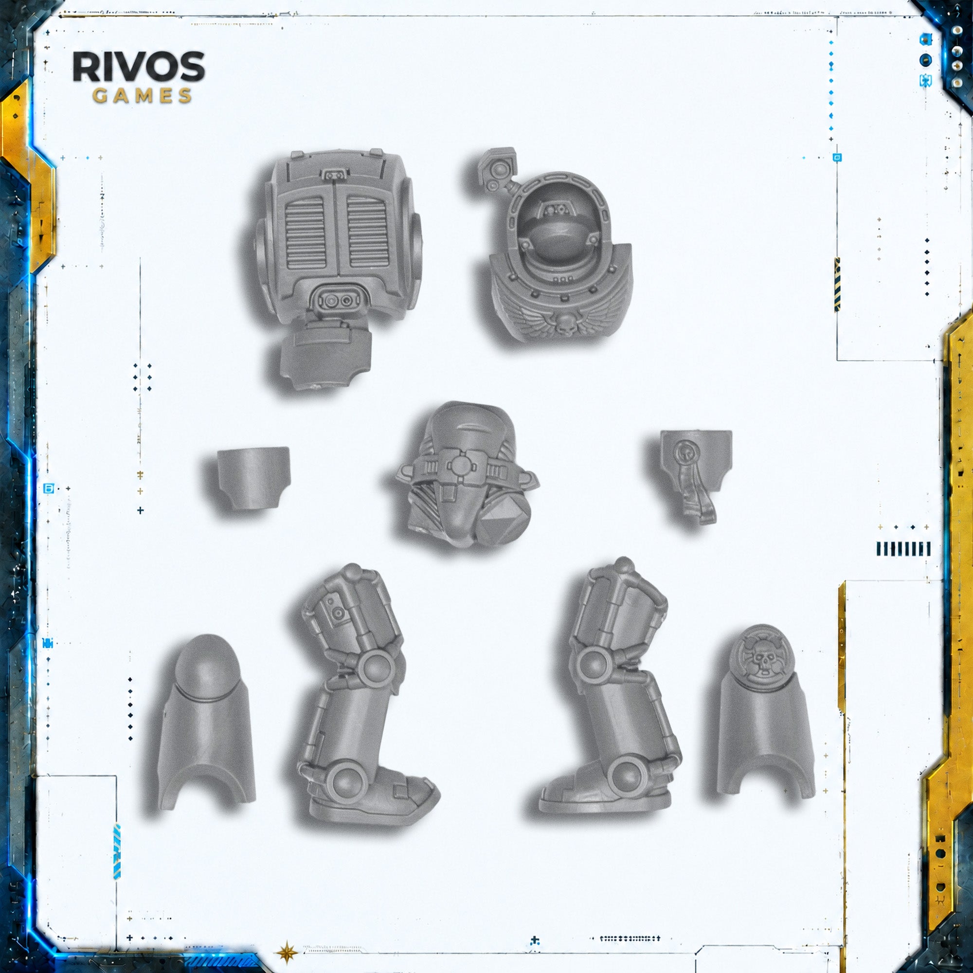 Warhammer 40K Space Marines Terminator Squad Body C - Bits (Bitz)
