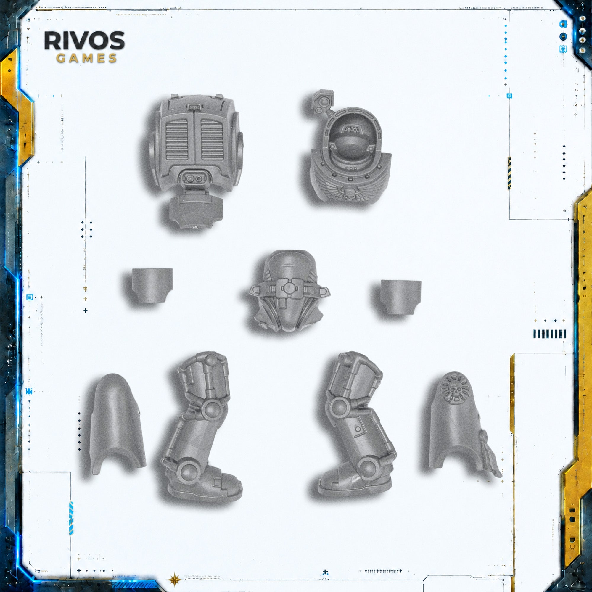 Warhammer 40K Space Marines Terminator Squad Body D - Bits (Bitz)