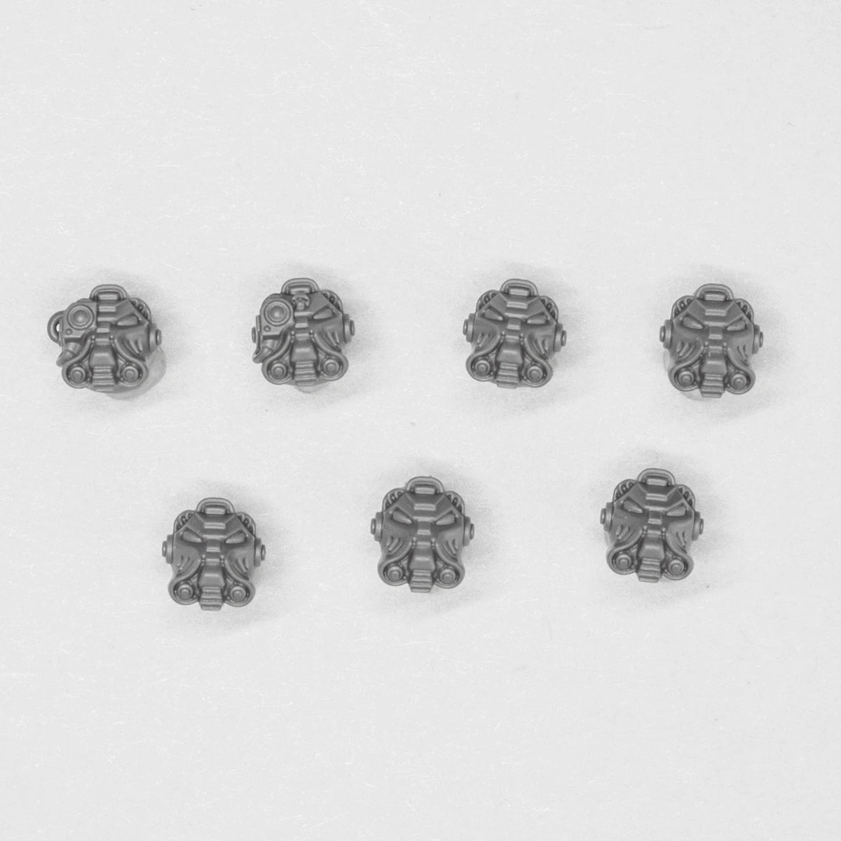 Warhammer 40K Space Marines Terminator Squad Helmets x 7 Bits Bitz