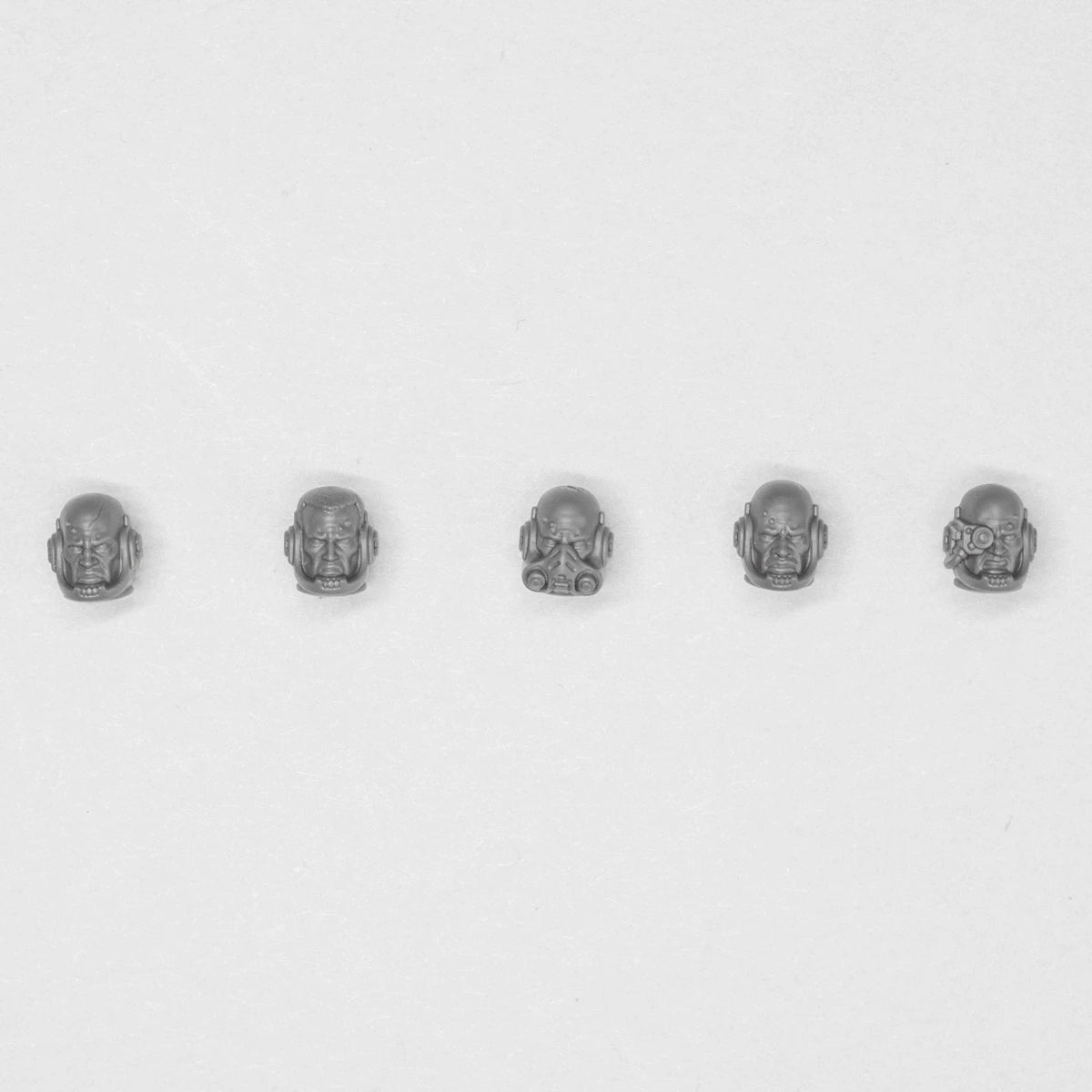Warhammer 40K Space Marines Terminator Squad Heads x 5 Bits Bitz