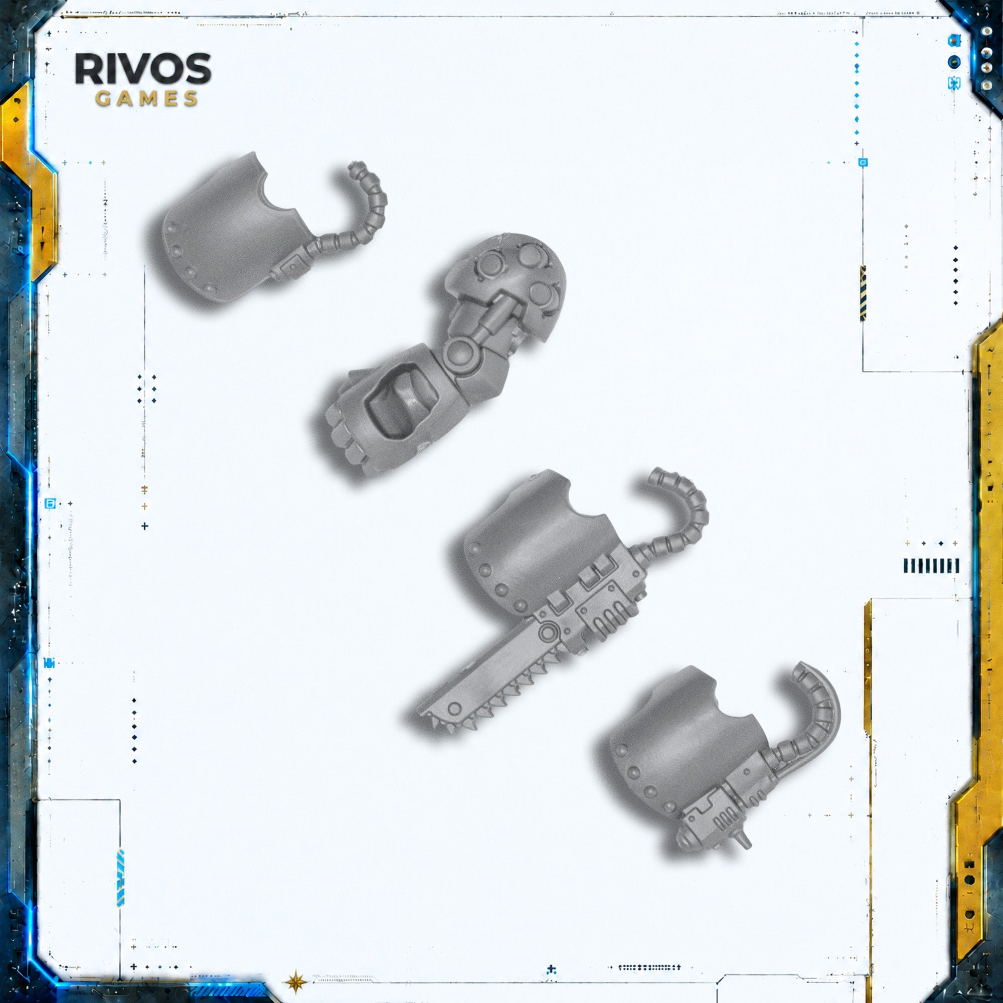 Warhammer 40K Space Marines Terminator Squad Power Fist / Chainfist E - Bits (Bitz)