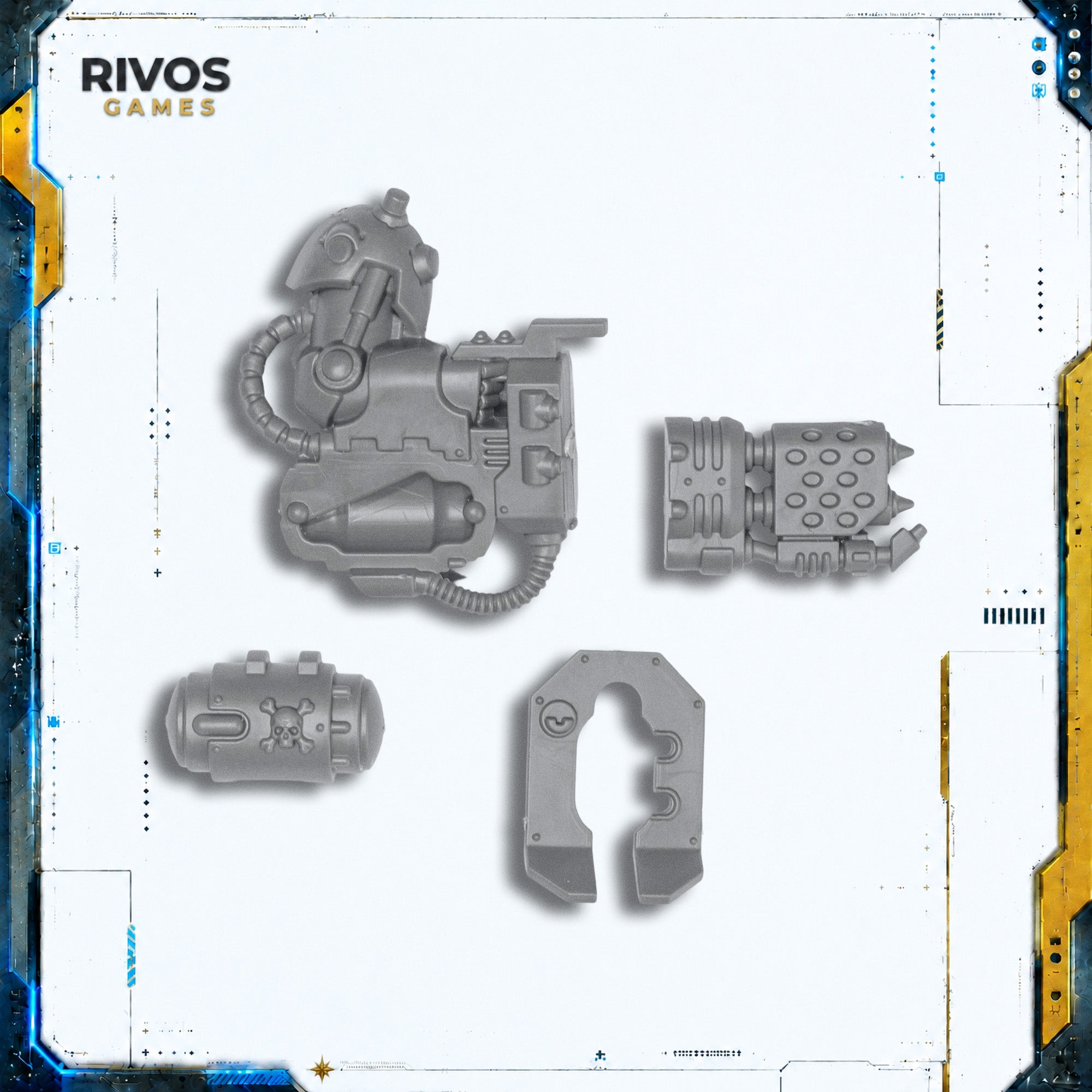 Warhammer 40K Space Marines Terminator Squad Heavy Flamer - Bits (Bitz)