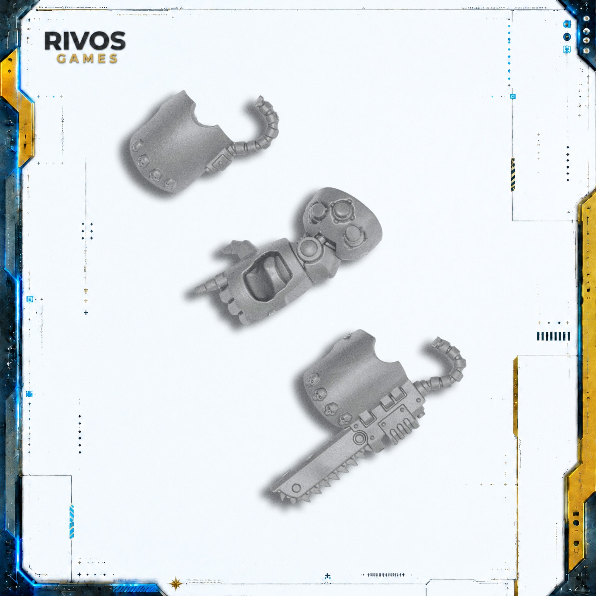 Warhammer 40K Space Marines Terminator Squad Sergeant Power Fist - Bits (Bitz)